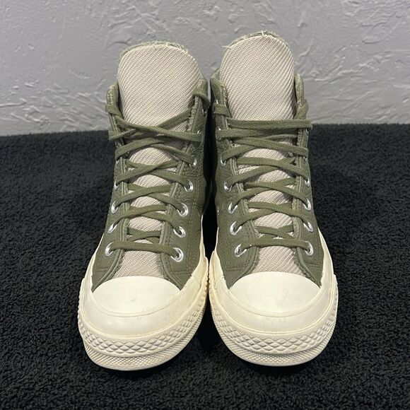 🔥 CONVERSE Army Green Chuck Taylor 70 Counter Climate Hi-Top Sneakers Women Sz - Picture 5 of 13